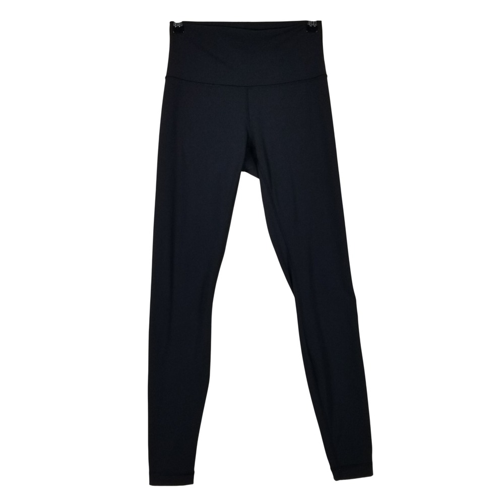 Lululemon Leggings Womens 4 Black High Rise Activewear Yoga Pants